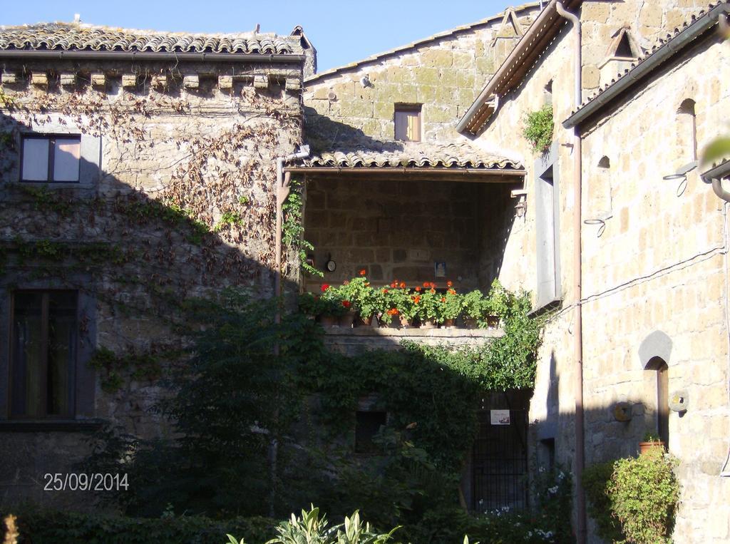 Gerani Rossi Villa Bagnoregio Rom bilde